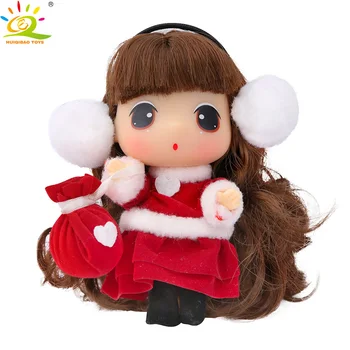 9 cm Vianoce Elk Vianoce série Ddung Bábiky s loptou, Originálne Kórea BJD Zdobiť Princezná Výzdoba, Dievčatá, hračky, darčeky Pre Deti