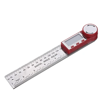 DANIU 200/300/500mm Nehrdzavejúcej Ocele Digitálny Merač Uhol Inclinometer Uhlové Pravítko Electron Goniometer Uhlomeru Merací Nástroj