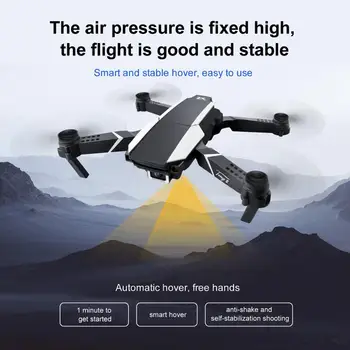 Drone 4k HD Dual Camera Visual Polohy 1080P WiFi Fpv Drone Výška Zachovanie Rc Quadcopter S62 Pro Hučí Hračky