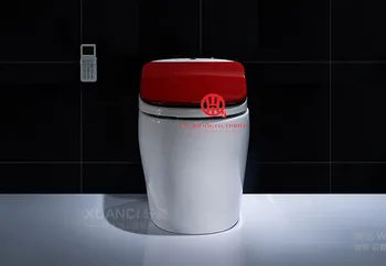 Inteligentný wc Wc smart wc commode 220V Európe S-trap výrobnú Cenu keramické mobilných wc v kúpeľni