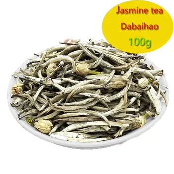 Jasmine tea 100g zapečatené vrecku jasmine strieborná ihla Jasmine veľký biely vôňou Jazmínu White Silver Needle 100 g