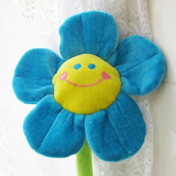 Cartoon Plyšové Sun Flower s Ohybné Hriadele Úsmev na Tvár plyšová Domova Deti, Dievčatá, Krásne Hračky Darček